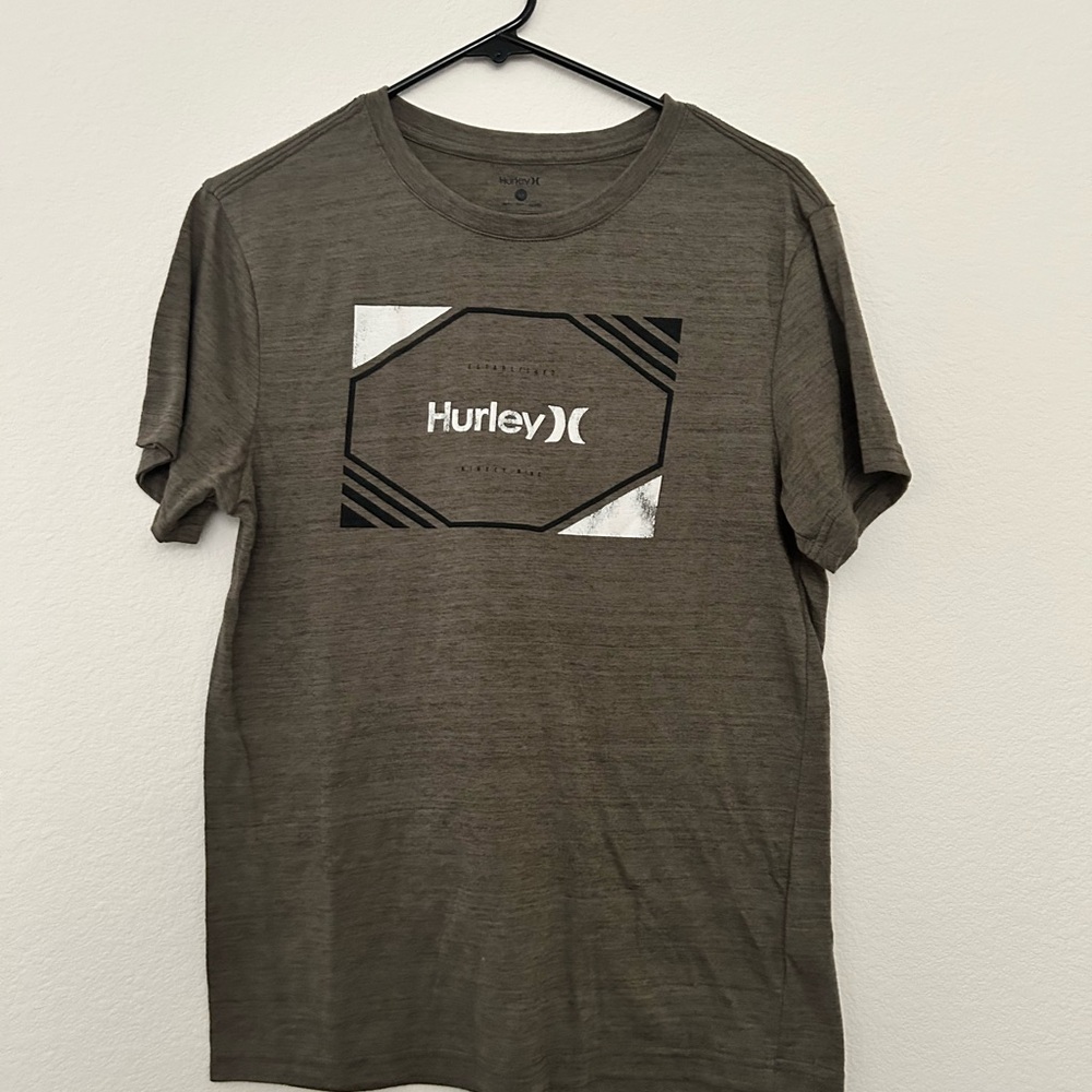 Hurley Men's Olive Graphic Tee